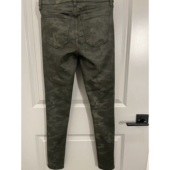 Joe’s Jeans Coated Camo The Icon Mid-Rise Skinny Ankle Jeans Women Size 25 - Picture 3 of 16